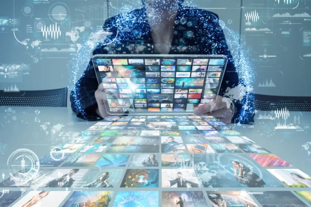 Social media presence for name recognition is important for businesses.